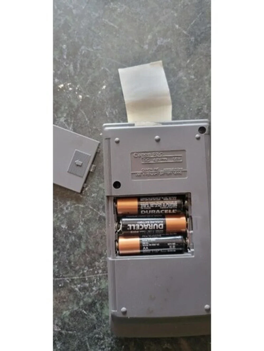 Vintage Canon PZ-D Palm Printer Calculator – Compact 1980s Printing Calculator